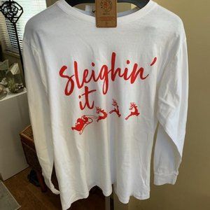 U.S. Vintage Sleighin It tee shirt